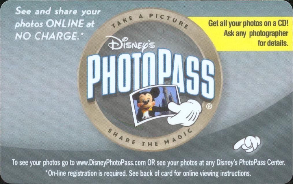 PhotoPass card front